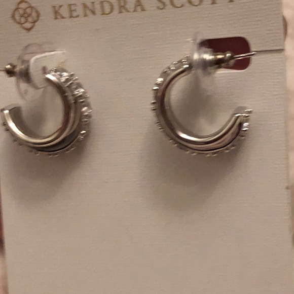 Kendra Scott silver Livy earrings - Picture 5 of 9